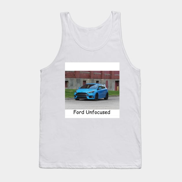 Ford Unfocused Ford Focus Tank Top by Illustrated Garage